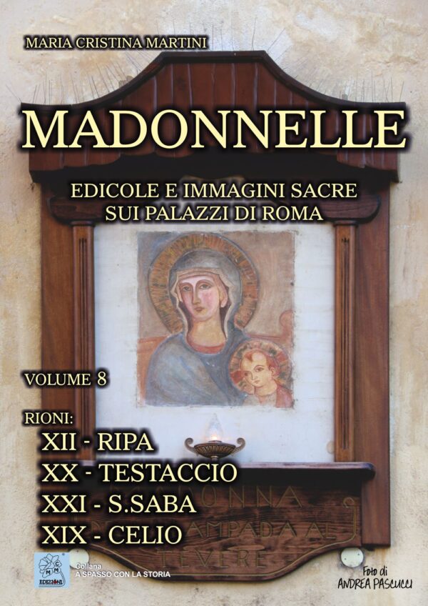 Copertina del libro su Roma 'Madonnelle - volume 8'